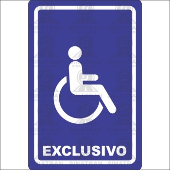 Exclusivo para deﬁcientes 